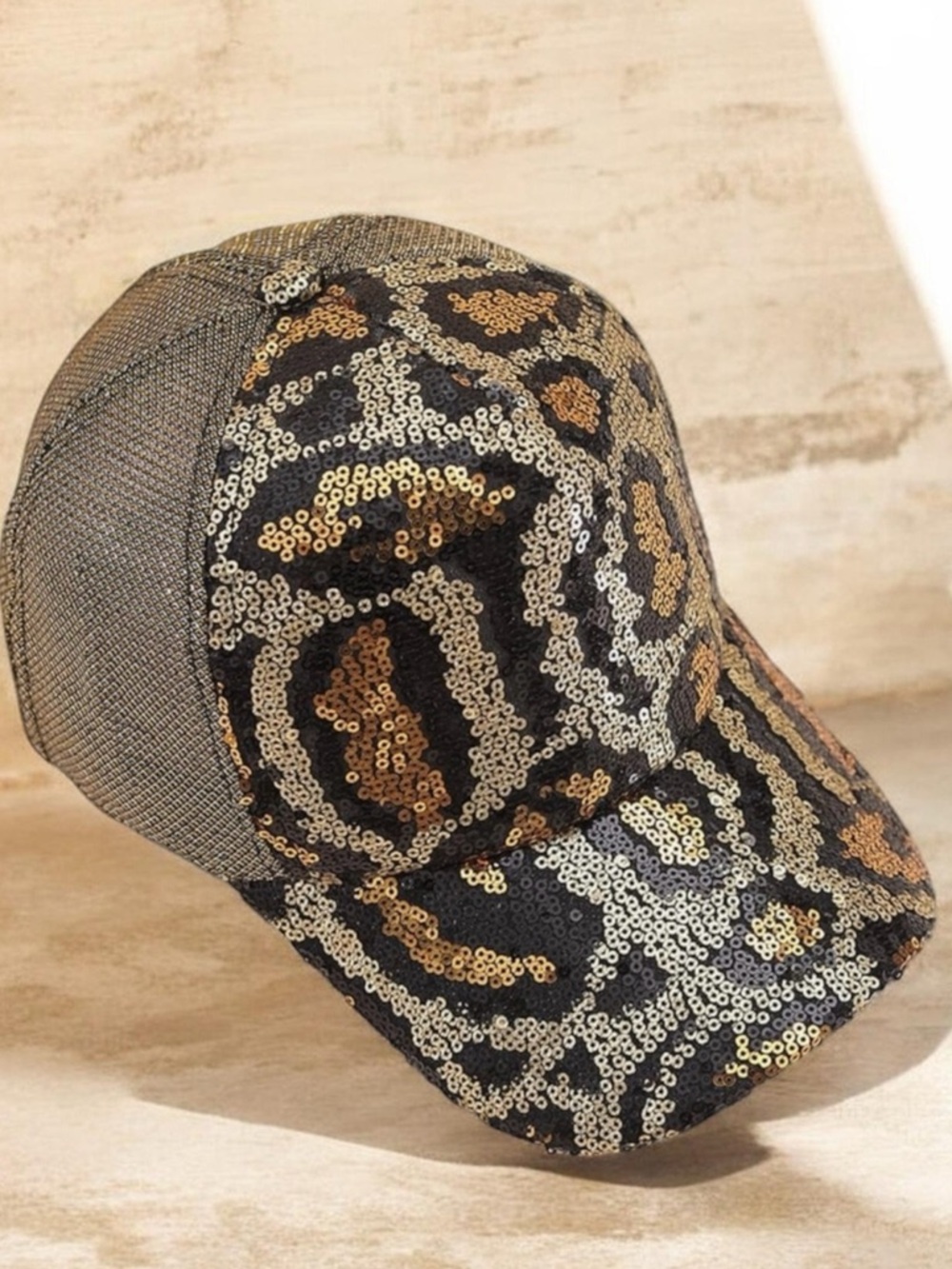 🔥🔥HOT🔥🆕Sparkly Sequin Leopard Hat